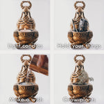 Odin & Mimisbrunnr Candle Holder