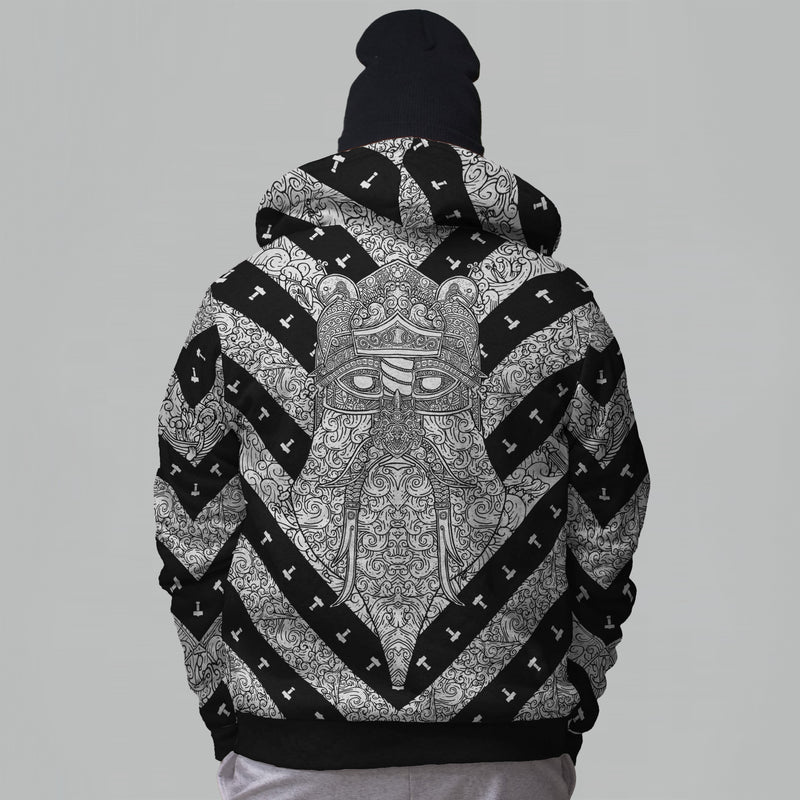 Image for Thors Path Faux-Wool Hoodie