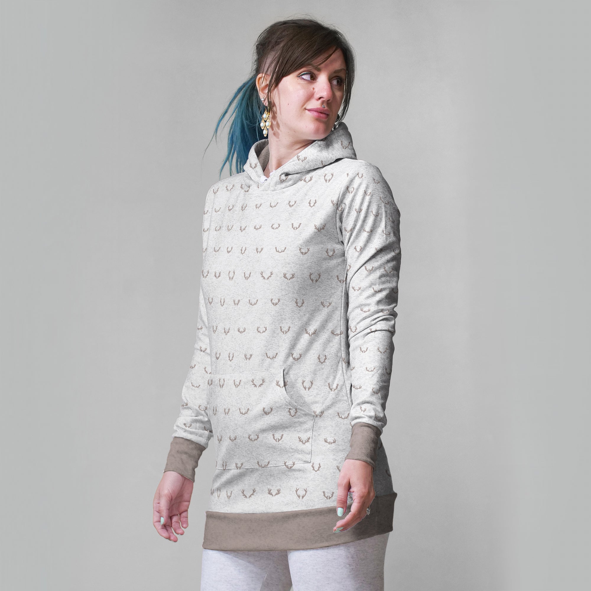 Elk Antlers Dresshoodie