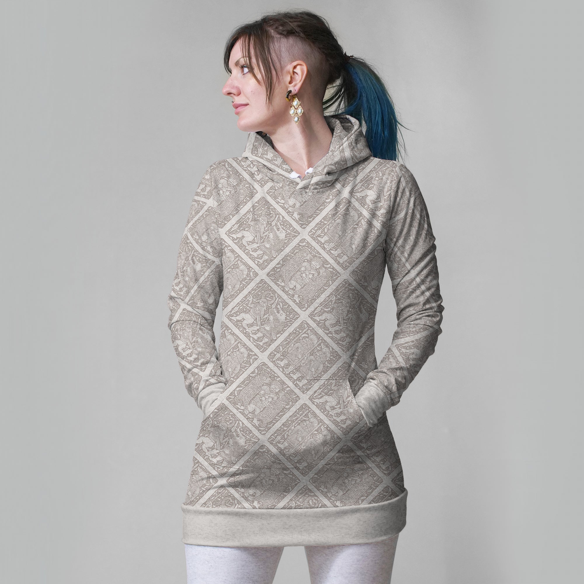 Torslunda Pattern Dresshoodie