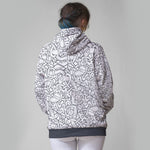 Jelling Wolves Faux-Wool Hoodie
