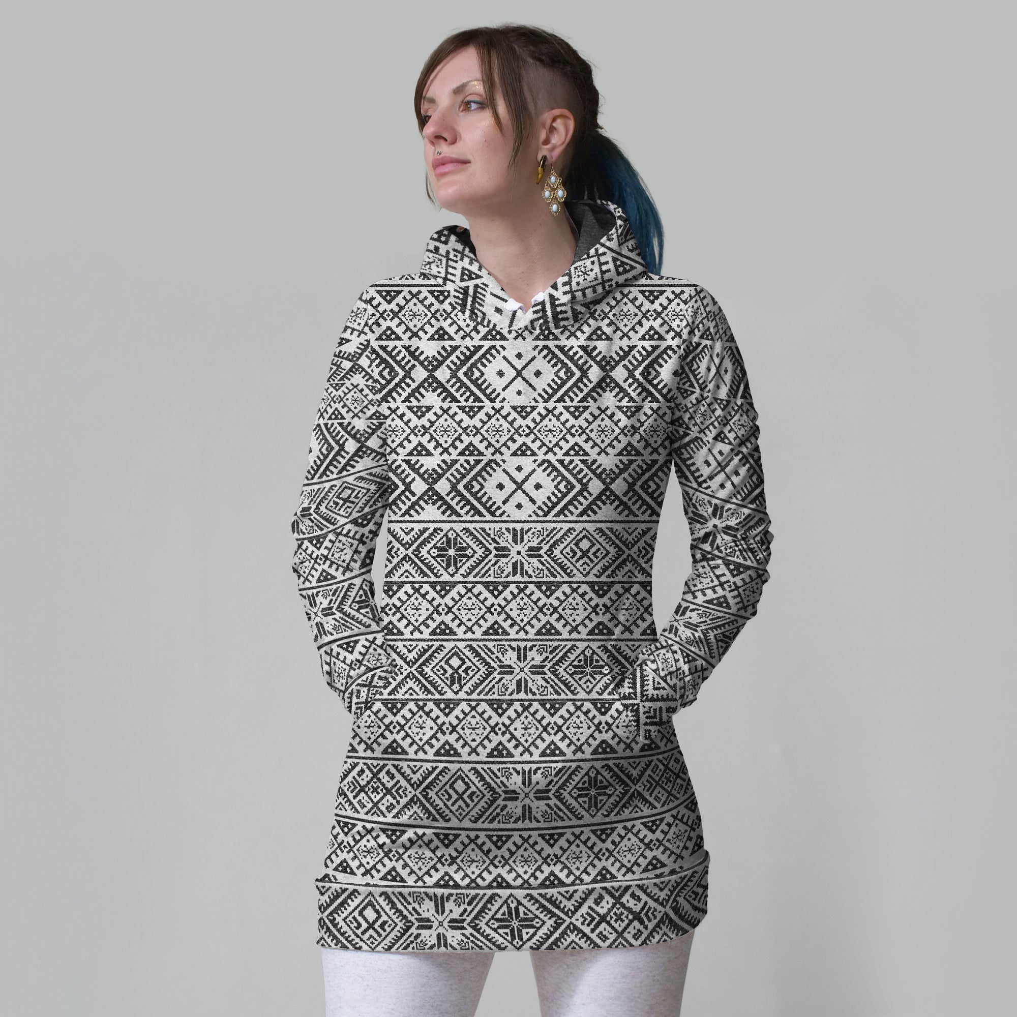 Folk Vegvisir Dresshoodie