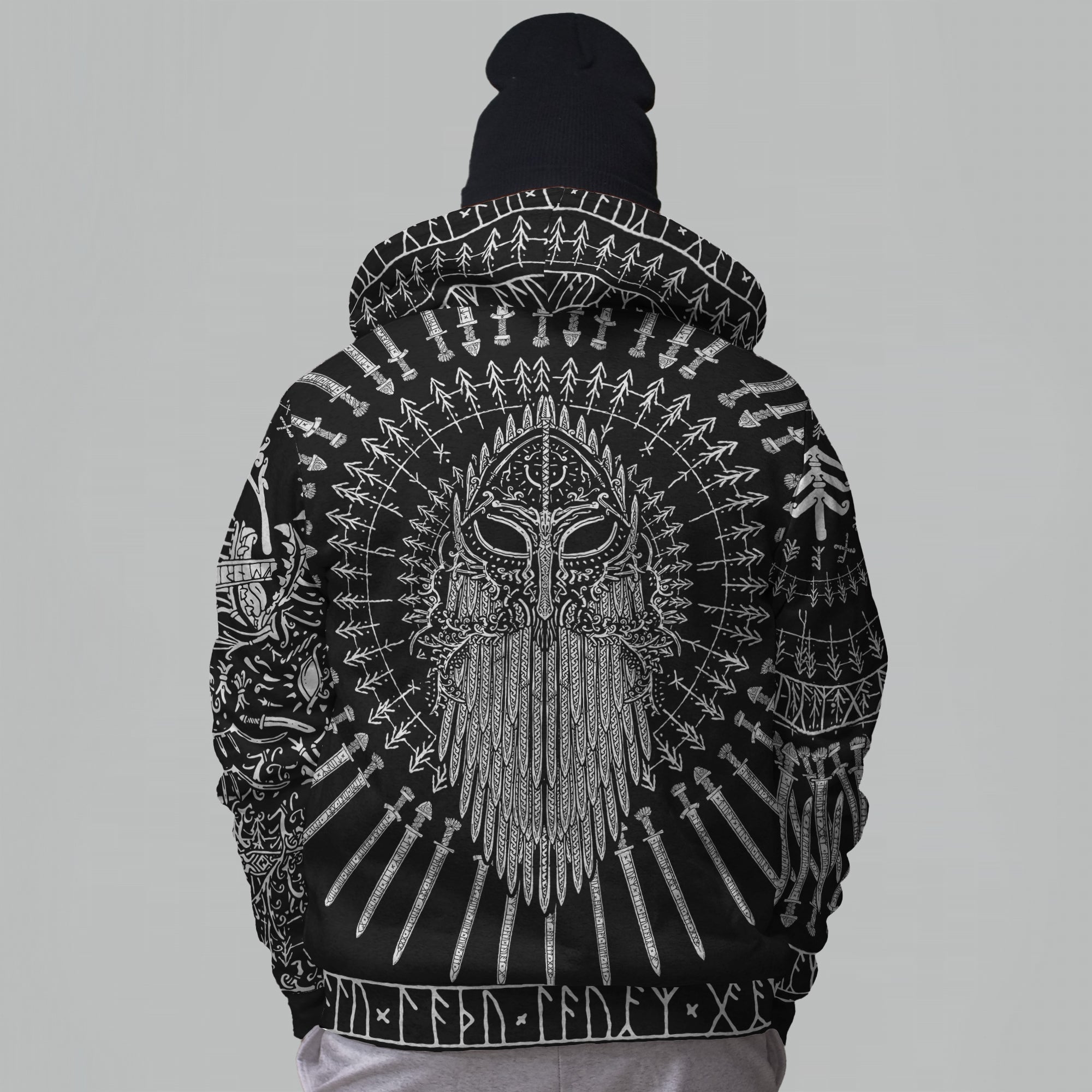 Tyr's Path Faux-Wool Hoodie