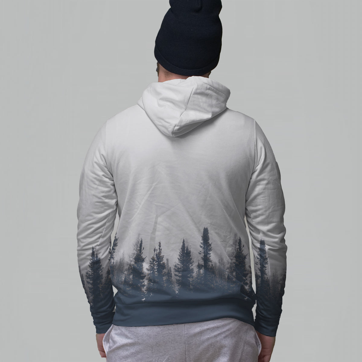 Ripped Hoodie - Forest
