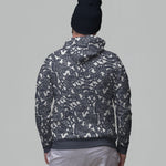 Jelling Wolf Pattern Hoodie