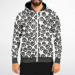 Valsgärde Viking Helmet Zip-Up Hoodie