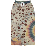 Tie Dye Cavepainting Skirt