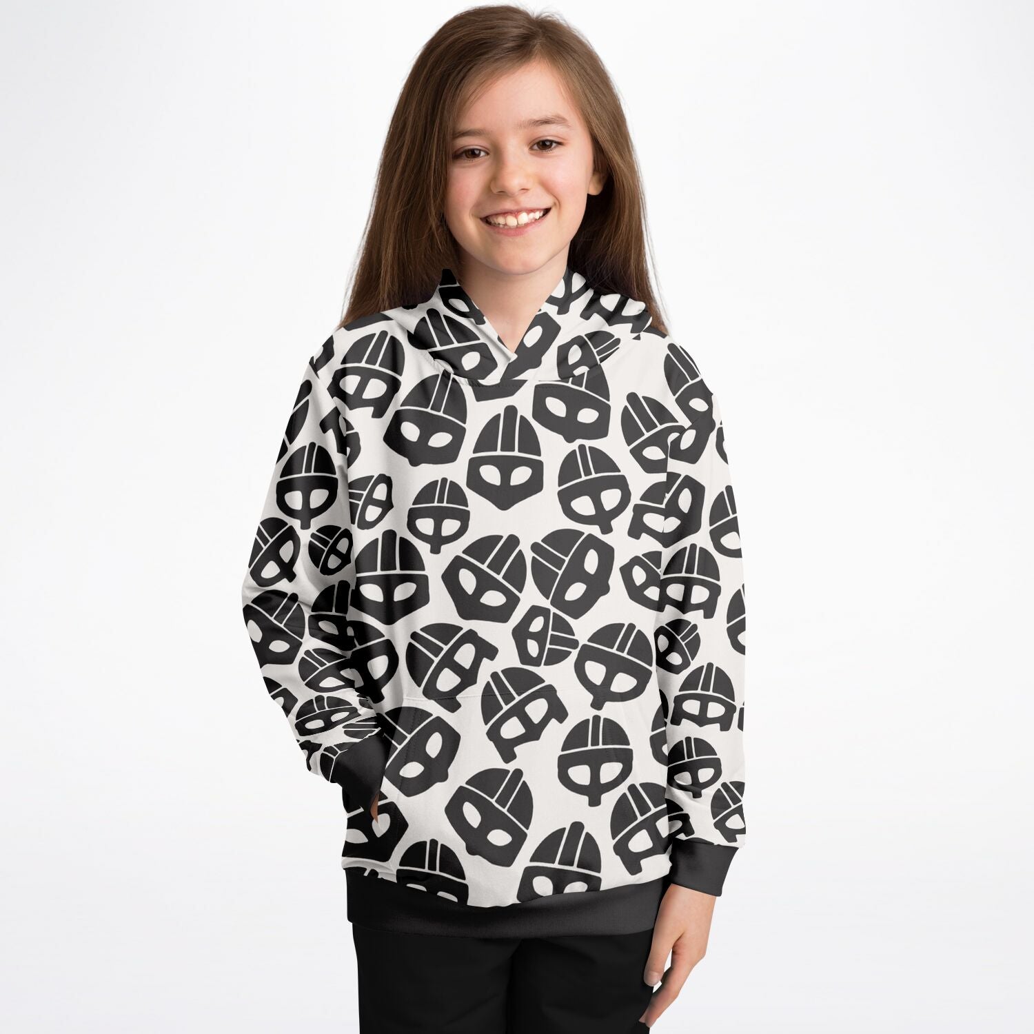 Valsgärde Viking Helmet Hoodie (Kids)
