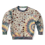 Tie Dye Cavepainting Kids Sweatshirt