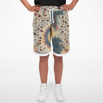 Tie Dye Cavepainting Basketball Shorts