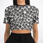Valsgärde Viking Helmet Croptop Sweatshirt