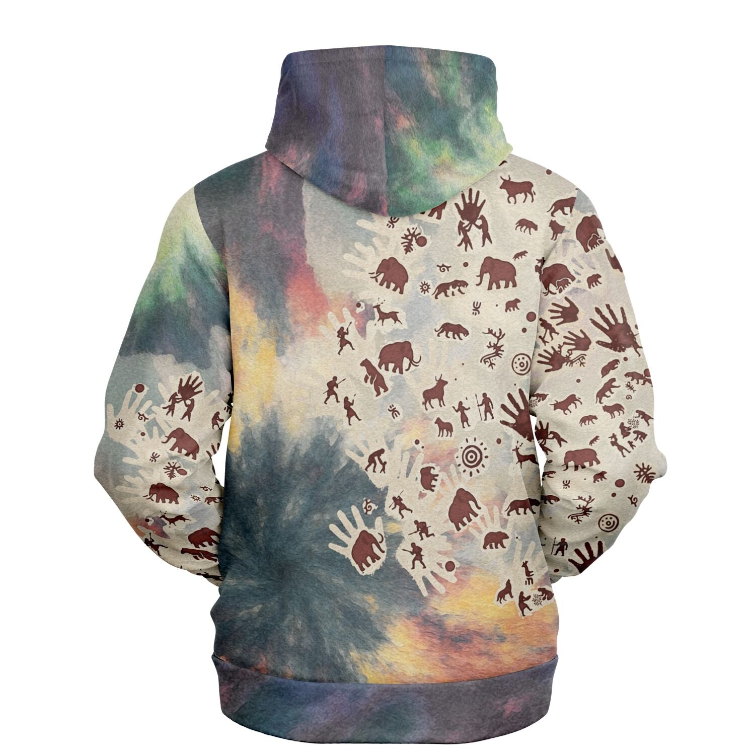 Tie Dye Cavepainting Hoodie