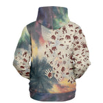 Tie Dye Cavepainting Hoodie