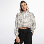 Sun Sigil Croptop Hoodie