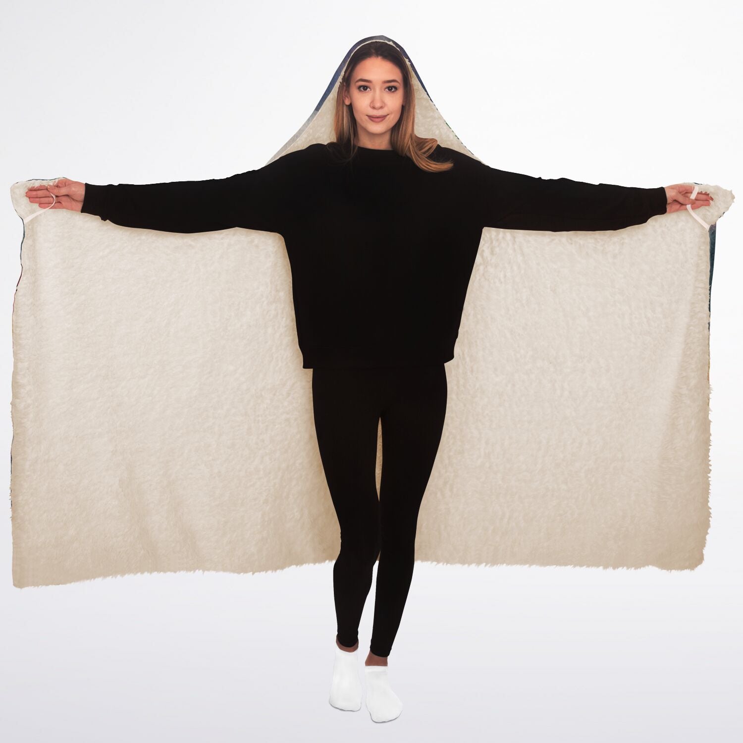 Tie Dye Cavepainting Blanket