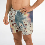 Tie Dye Cavepainting Shorts