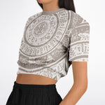 Sun Sigil Croptop Sweatshirt