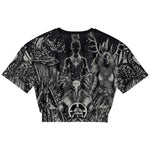 Norse Mythology Croptop Sweatshirt