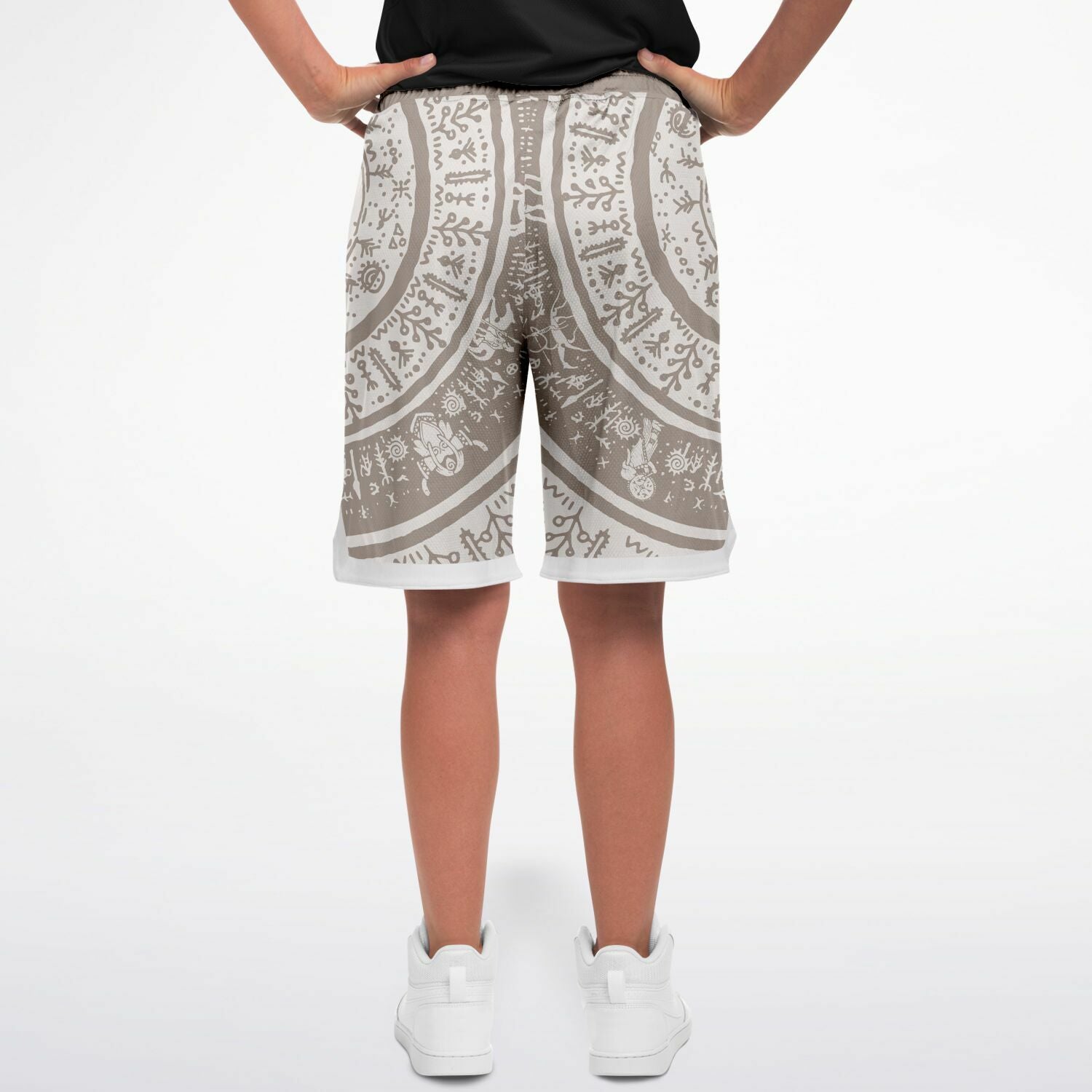 Sun Sigil Basketball Shorts