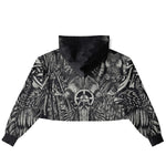 Norse Mythology Croptop Hoodie