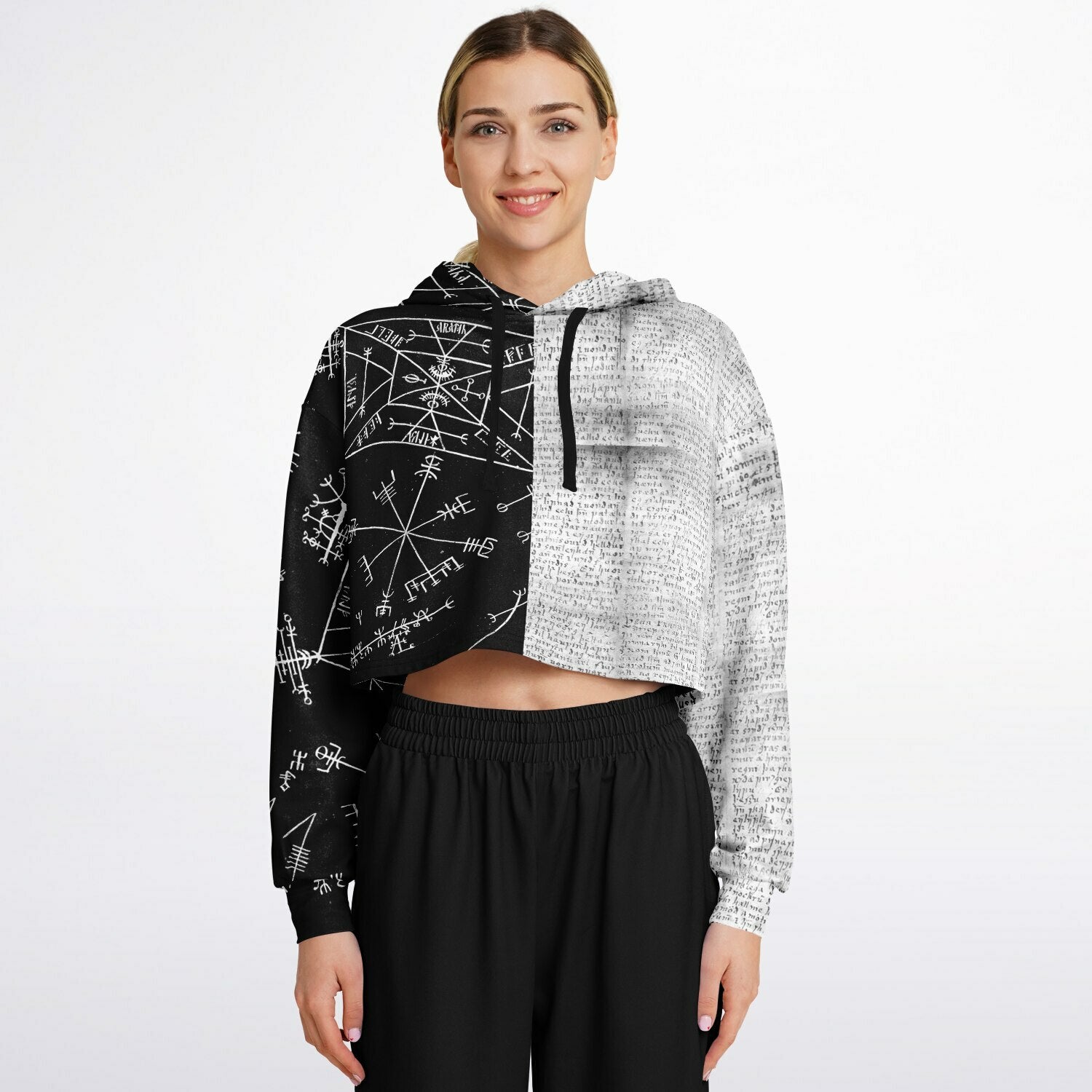 Galdr Croptop Hoodie