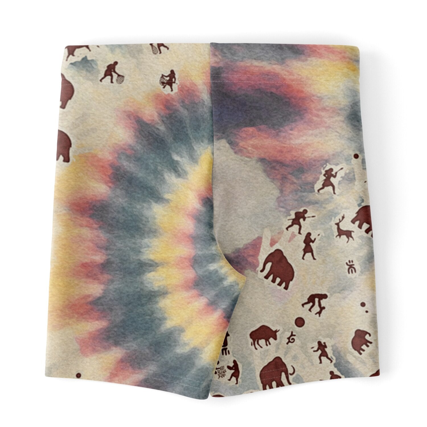 Tie Dye Cavepainting Legging Shorts