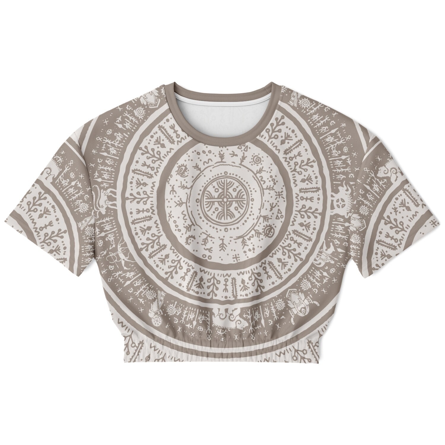 Sun Sigil Croptop Sweatshirt