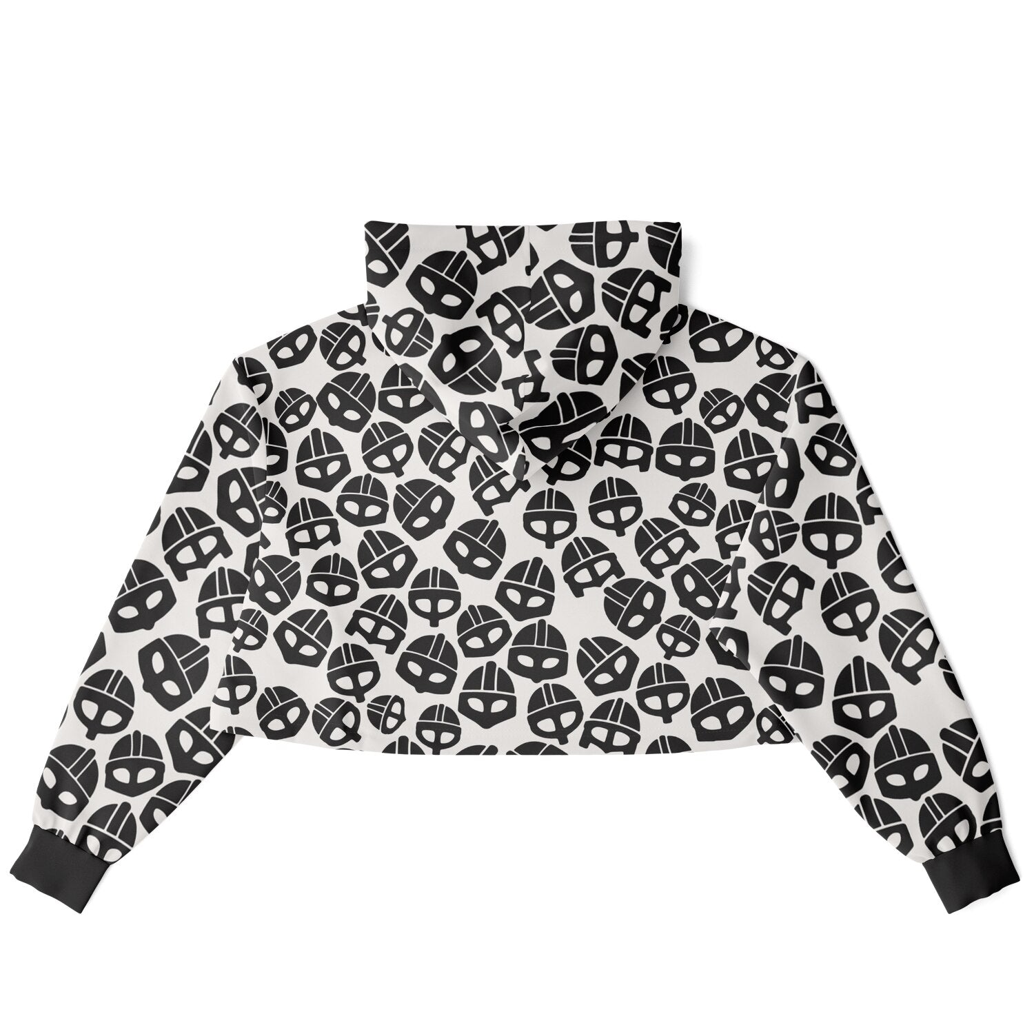 Valsgärde Viking Helmet Croptop Hoodie