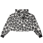 Valsgärde Viking Helmet Croptop Hoodie