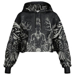 Norse Mythology Croptop Hoodie
