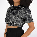 Norse Mythology Croptop Sweatshirt