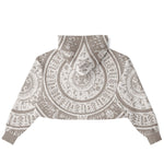 Sun Sigil Croptop Hoodie