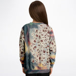 Tie Dye Cavepainting Kids Sweatshirt
