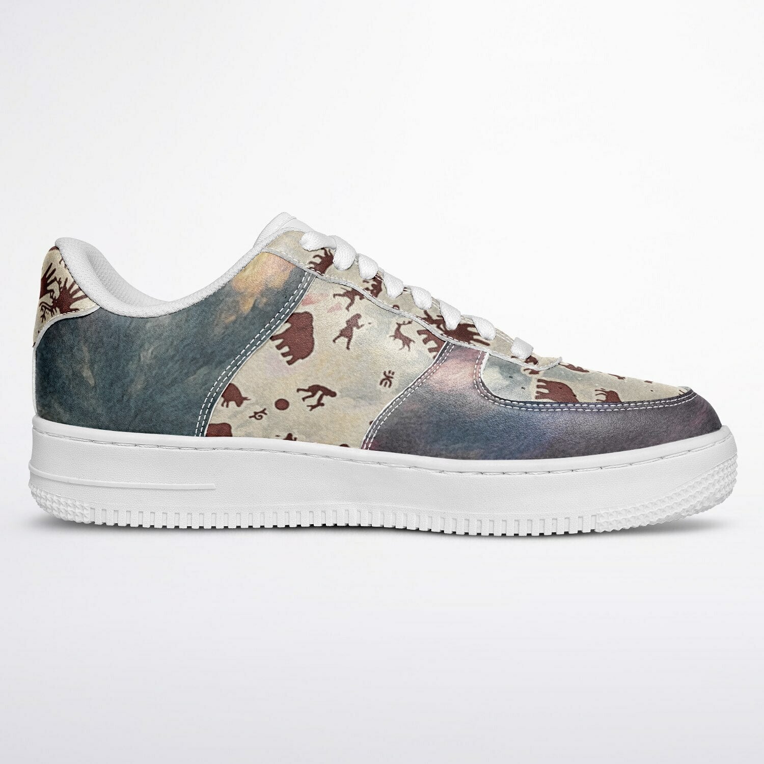 Tie Dye Cavepainting Sneakers