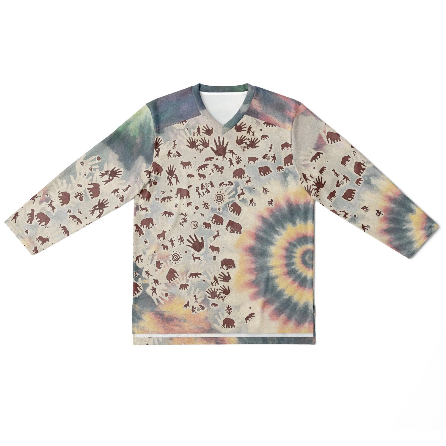 Tie Dye Cavepainting Overshirt