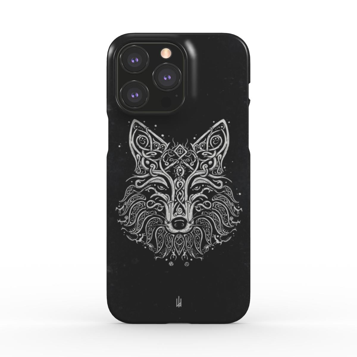 Knotwork Viking Fox Phone Case