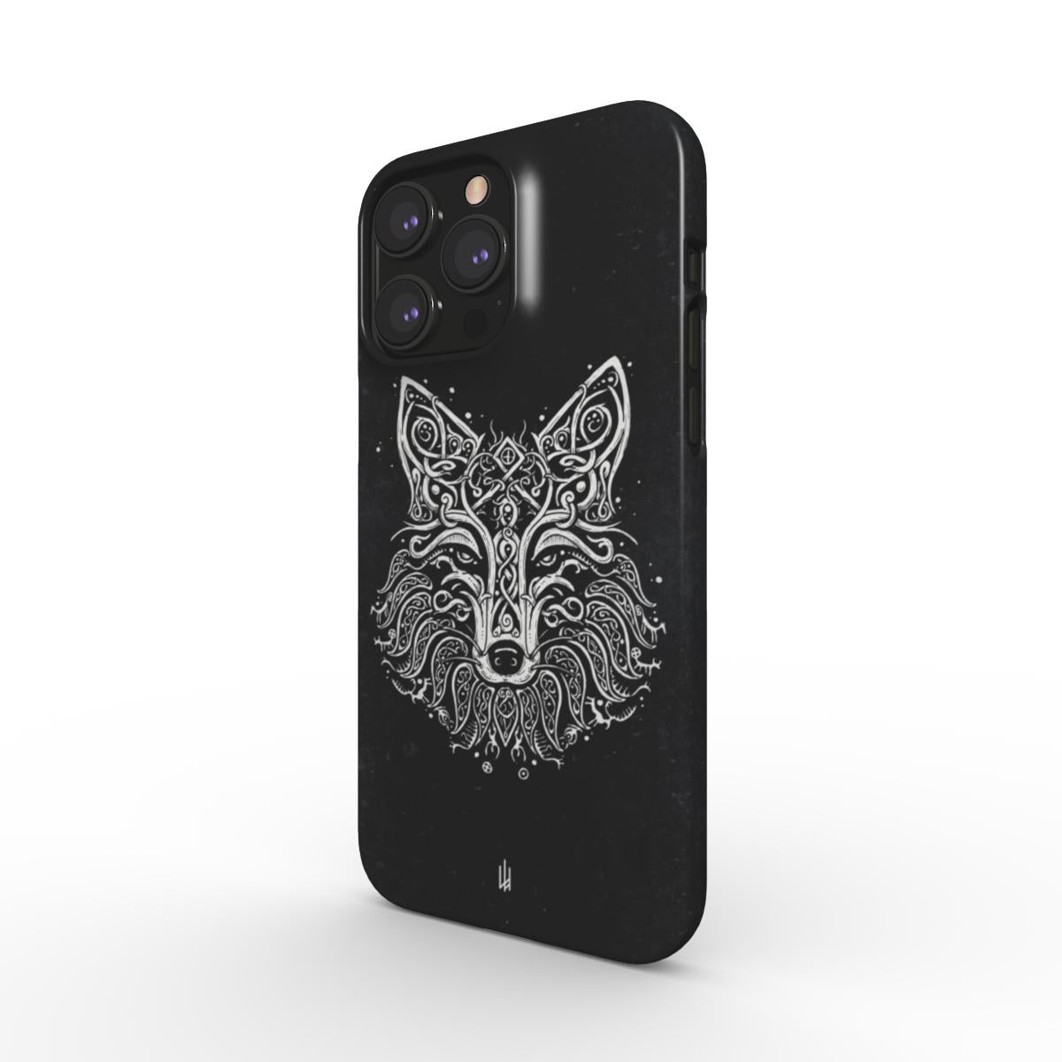 Knotwork Viking Fox Phone Case