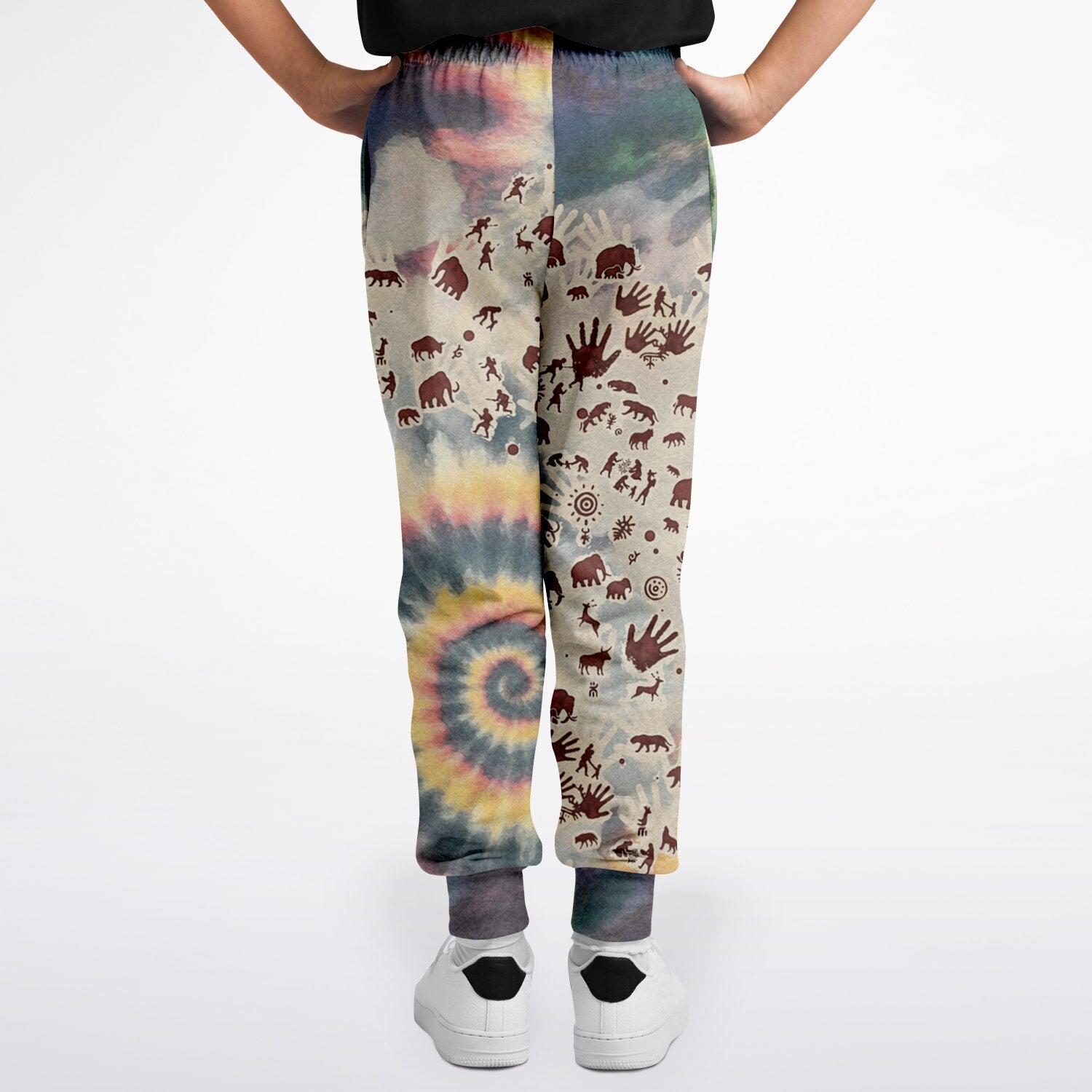 Tie Dye Cavepainting Kids Joggers