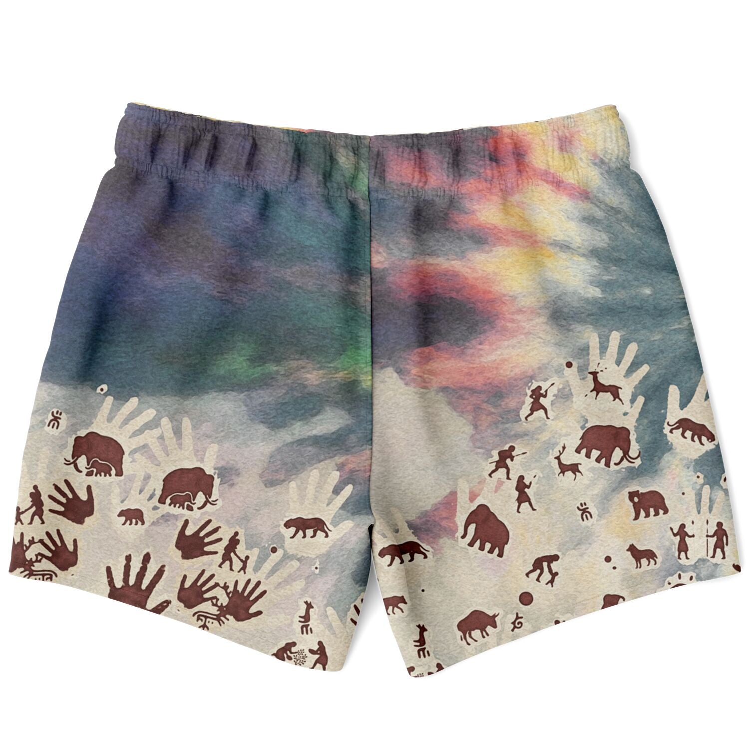 Tie Dye Cavepainting Shorts