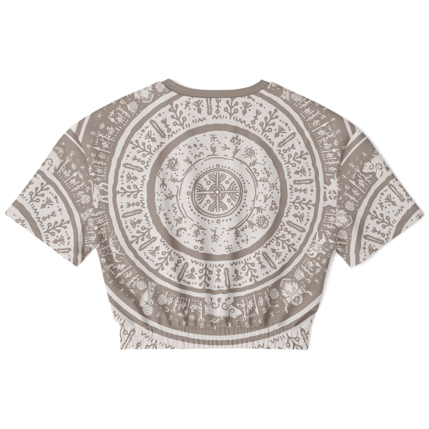 Sun Sigil Croptop Sweatshirt