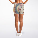 Tie Dye Cavepainting Legging Shorts