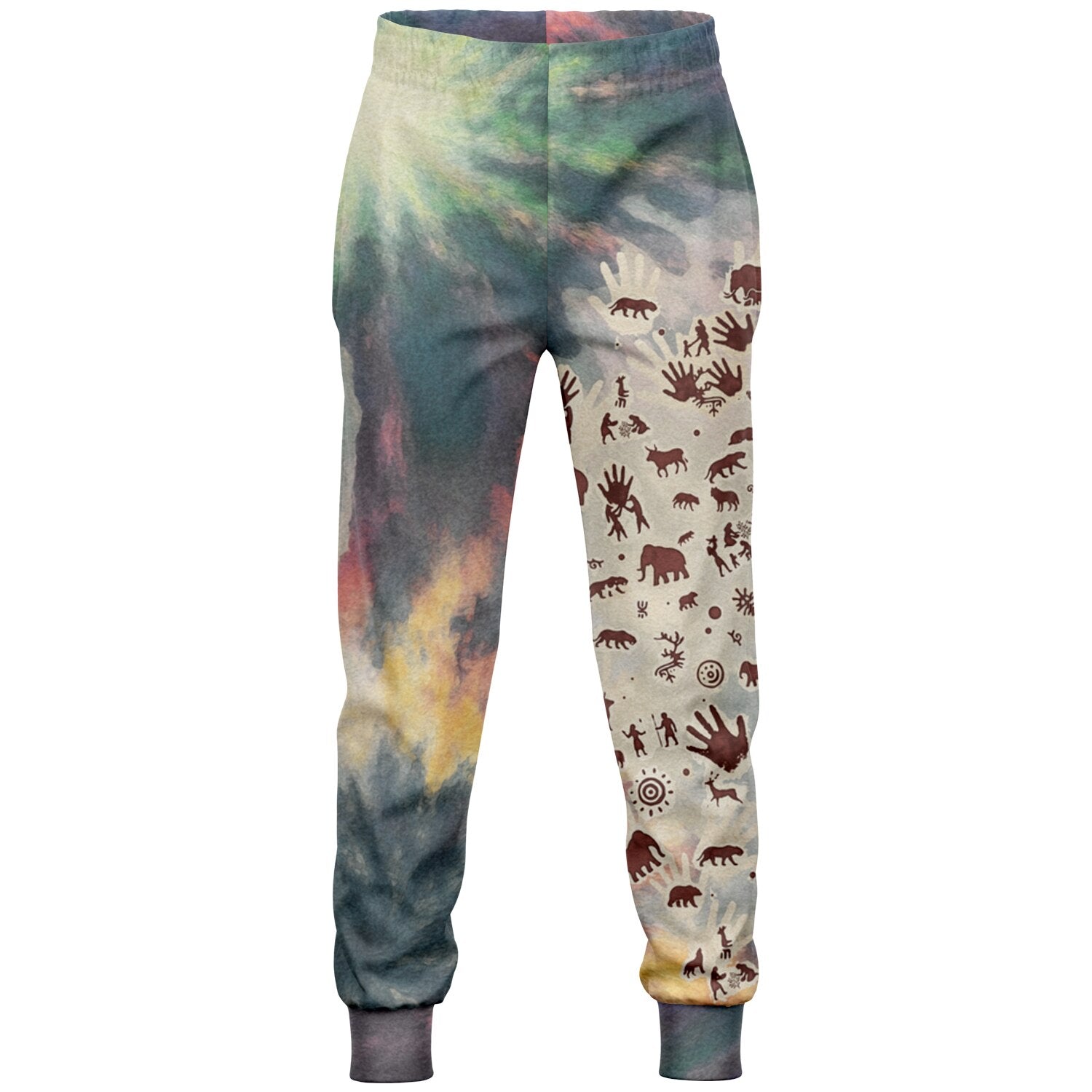 Tie Dye Cavepainting Kids Joggers