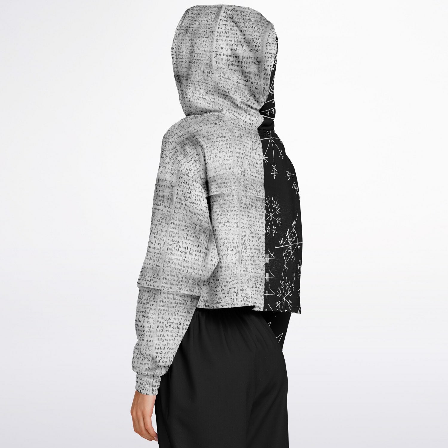 Galdr Croptop Hoodie