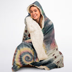 Tie Dye Cavepainting Blanket