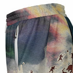 Tie Dye Cavepainting 2-in-1 Shorts (Men)
