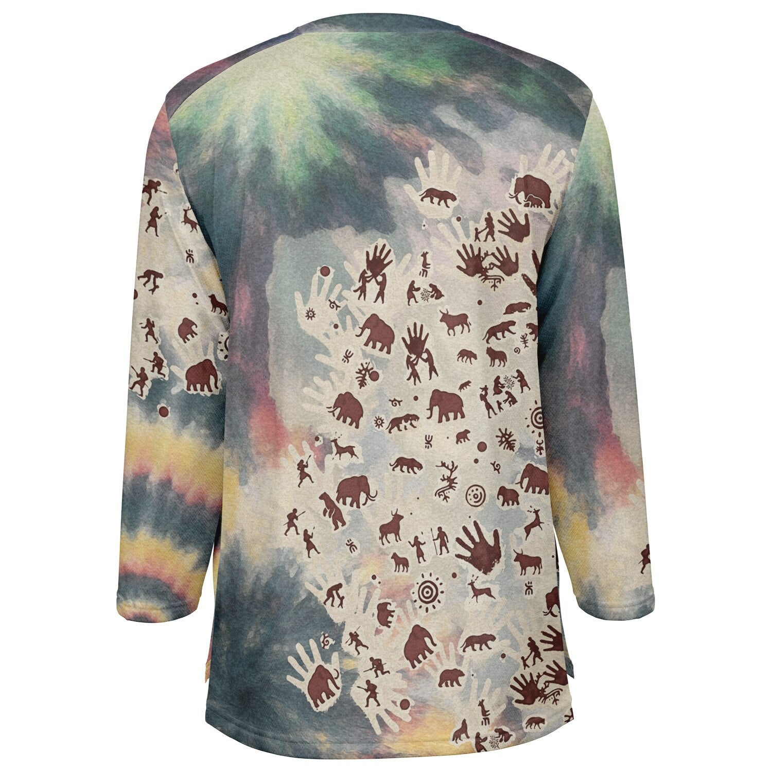 Tie Dye Cavepainting Overshirt