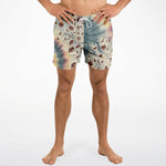 Tie Dye Cavepainting Shorts