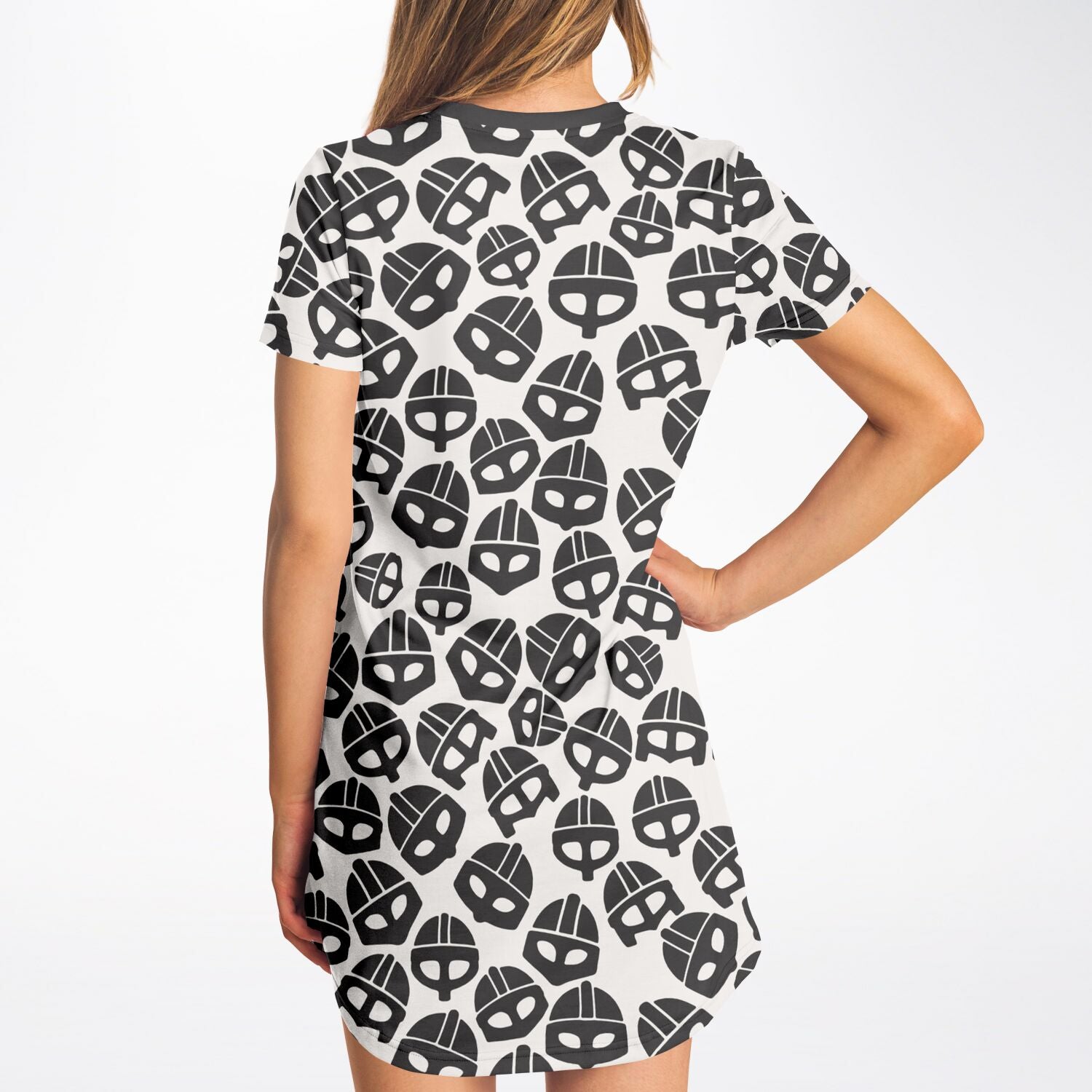 Valsgärde Viking Helmet T-Shirt Dress