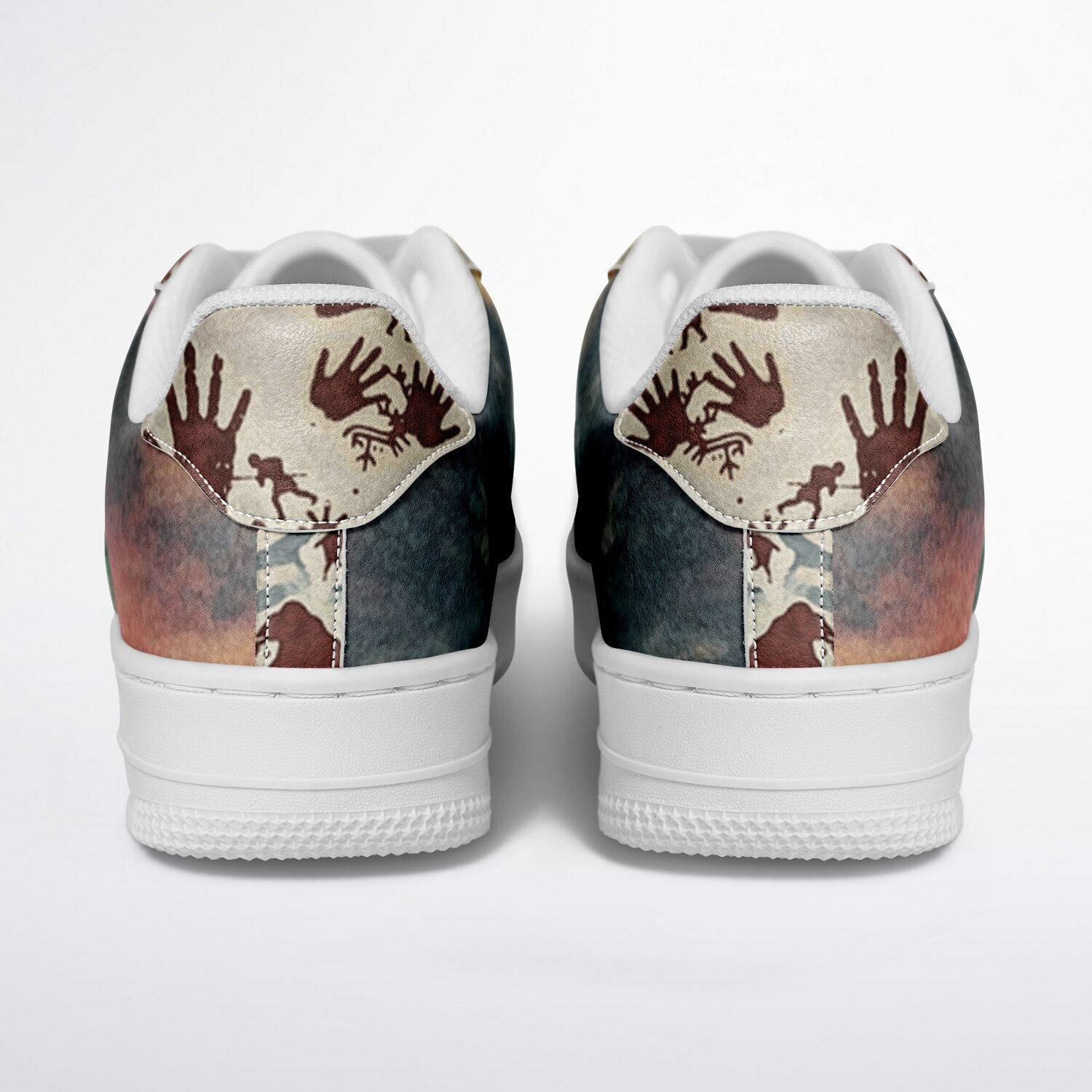Tie Dye Cavepainting Sneakers