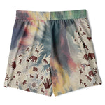Tie Dye Cavepainting 2-in-1 Shorts (Men)